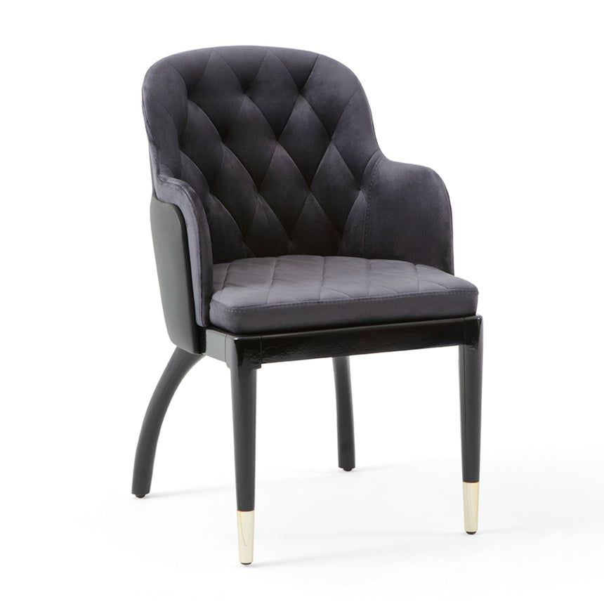 Silla de restaurante Charla Premium, con tapizado y tinte opcionales