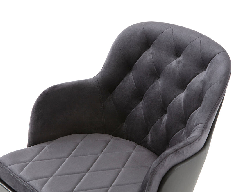 Silla de restaurante Charla Premium, con tapizado y tinte opcionales