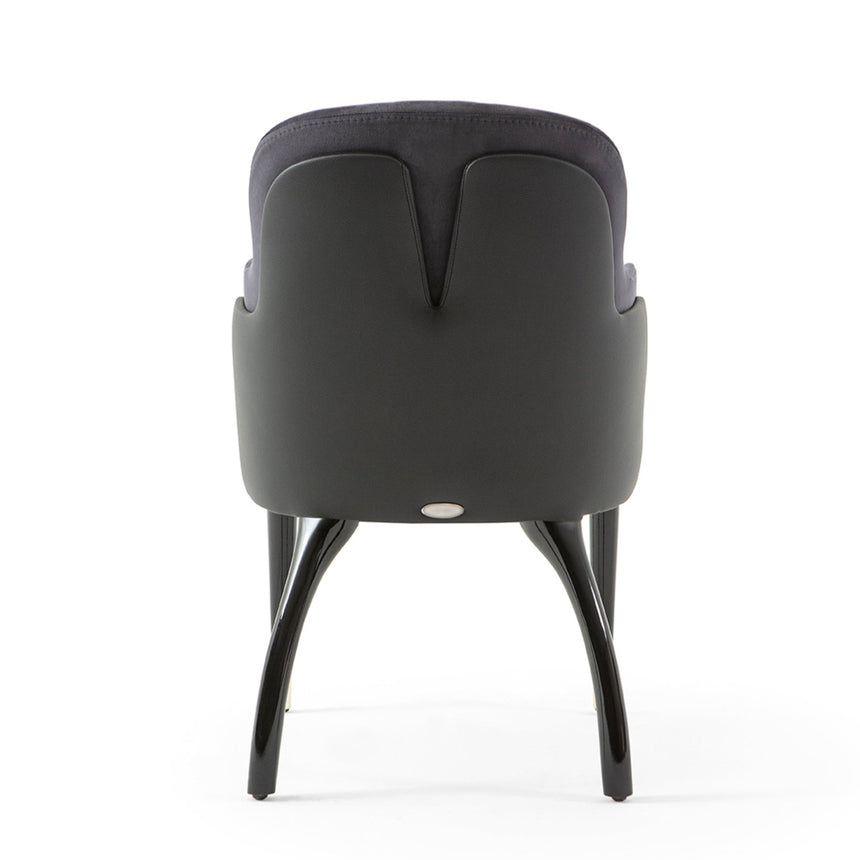 Silla de restaurante Charla Premium, con tapizado y tinte opcionales