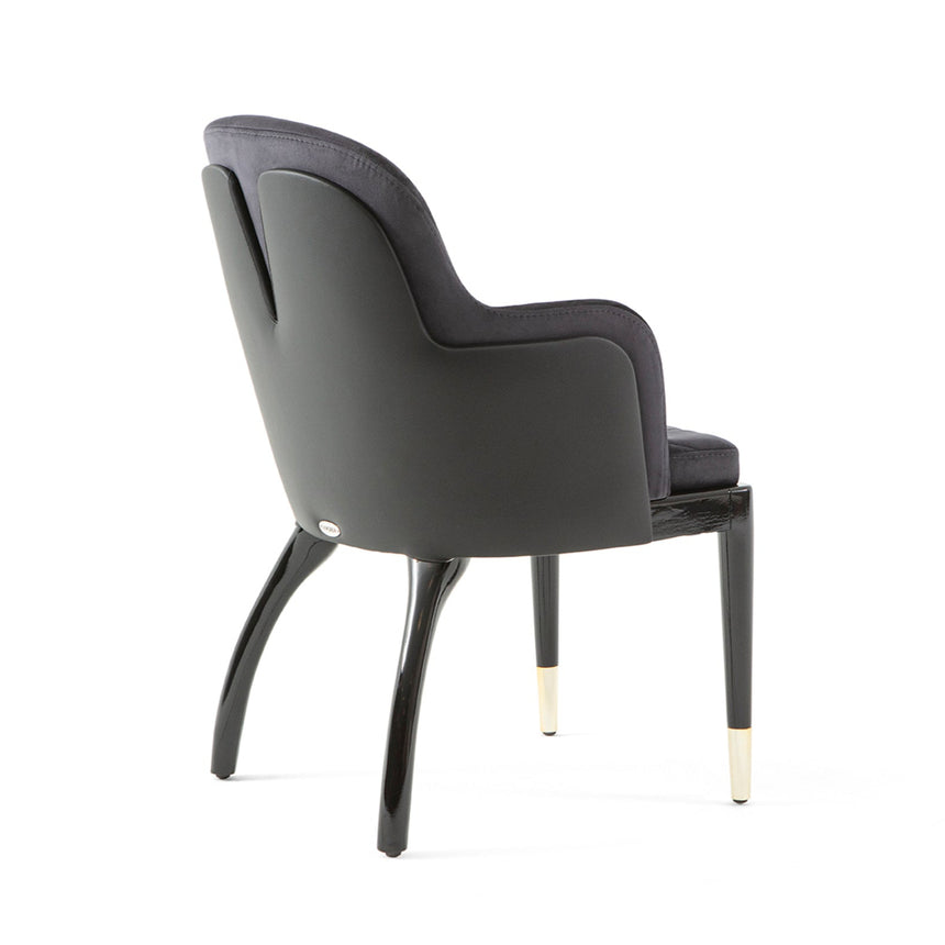 Silla de restaurante Charla Premium, con tapizado y tinte opcionales