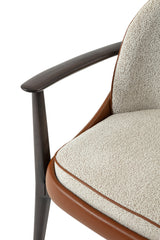 Silla de restaurante Wilson, con tapizado y tinte opcionales