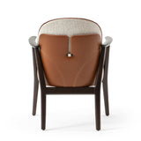 Silla de restaurante Wilson, con tapizado y tinte opcionales