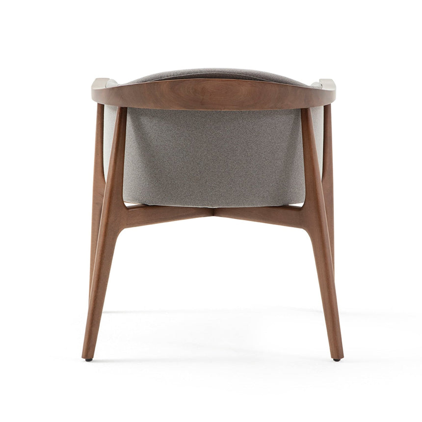 Silla de restaurante Marta, con tapizado y tinte opcional