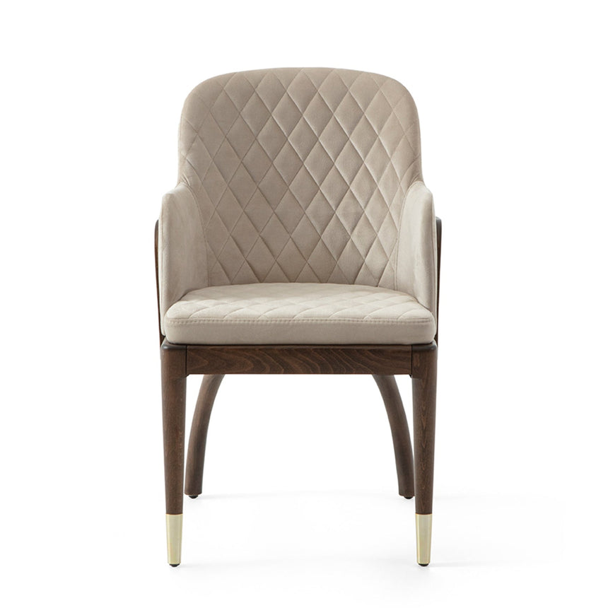 Silla de restaurante Charla Plus, con tapizado y tinte opcionales