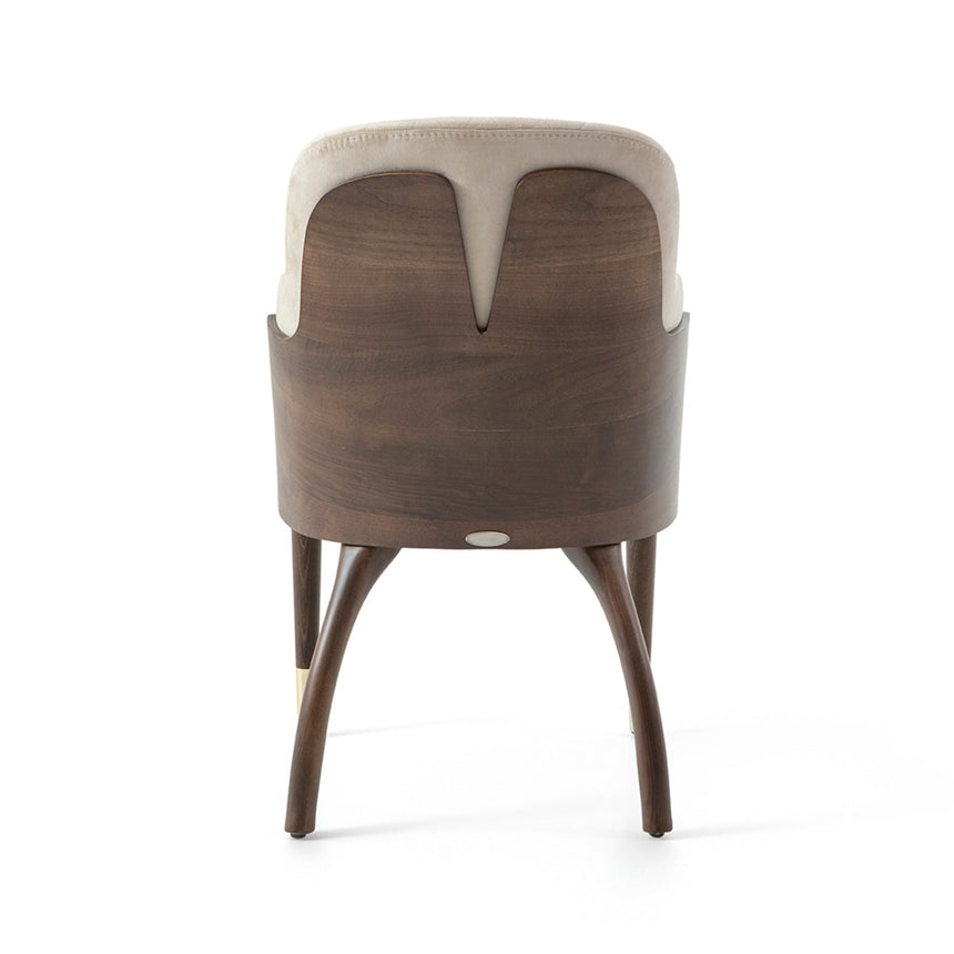 Silla de restaurante Charla Plus, con tapizado y tinte opcionales