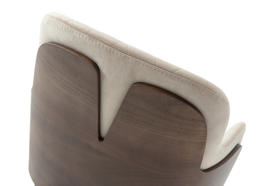 Silla de restaurante Charla Plus, con tapizado y tinte opcionales