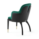 Silla de restaurante Charla, con tapizado y tinte opcionales