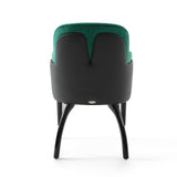 Silla de restaurante Charla, con tapizado y tinte opcionales