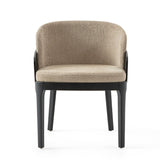 Silla de restaurante Kyle, con tapizado y tinte opcionales