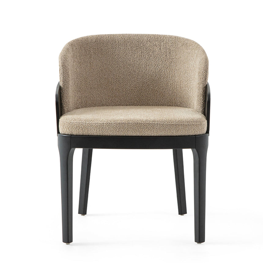 Silla de restaurante Kyle, con tapizado y tinte opcionales