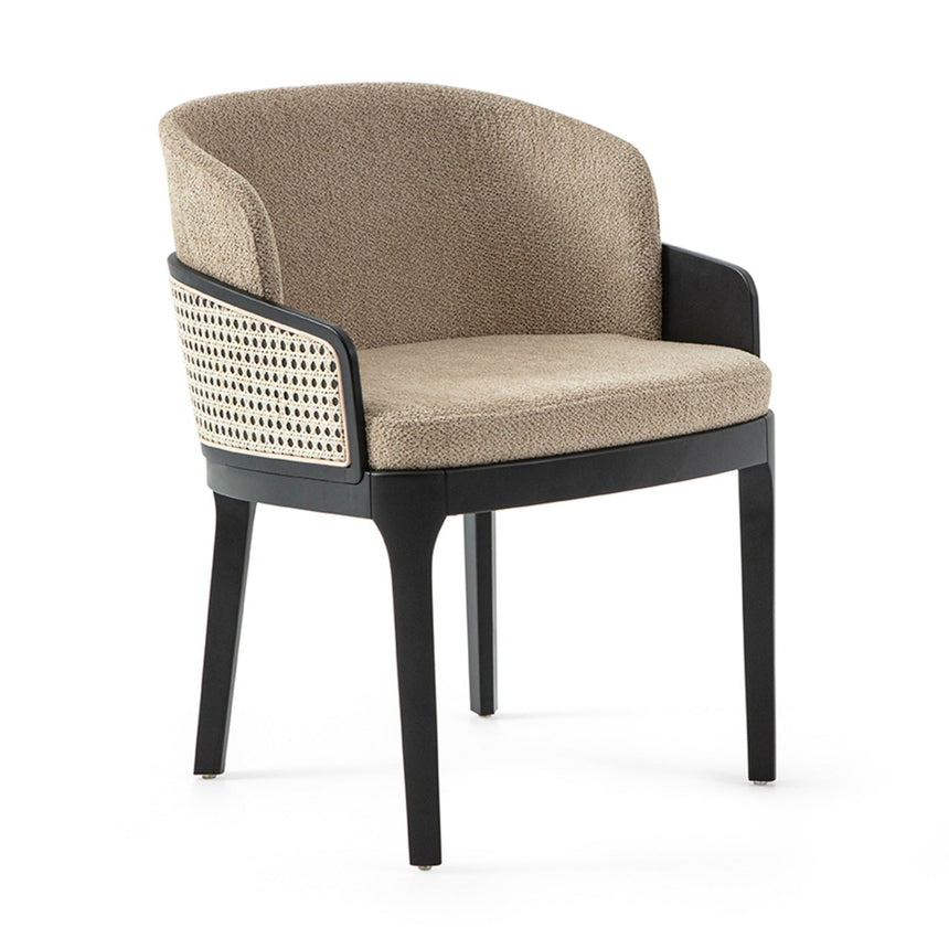 Silla de restaurante Kyle, con tapizado y tinte opcionales