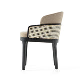 Silla de restaurante Kyle, con tapizado y tinte opcionales