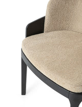 Silla de restaurante Kyle, con tapizado y tinte opcionales