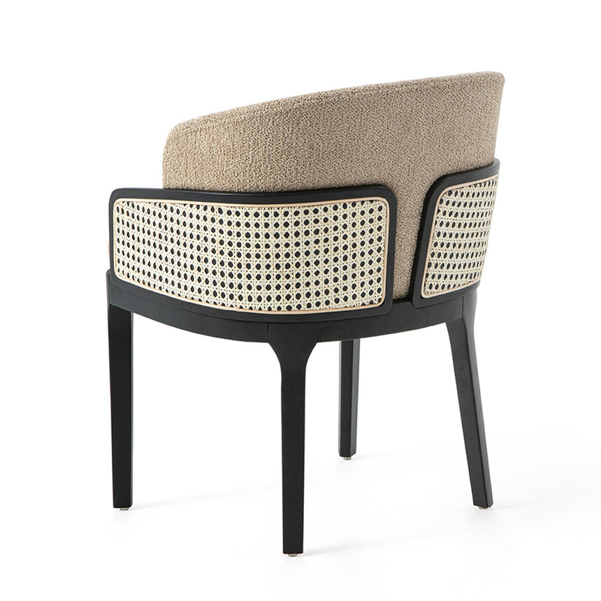 Silla de restaurante Kyle, con tapizado y tinte opcionales