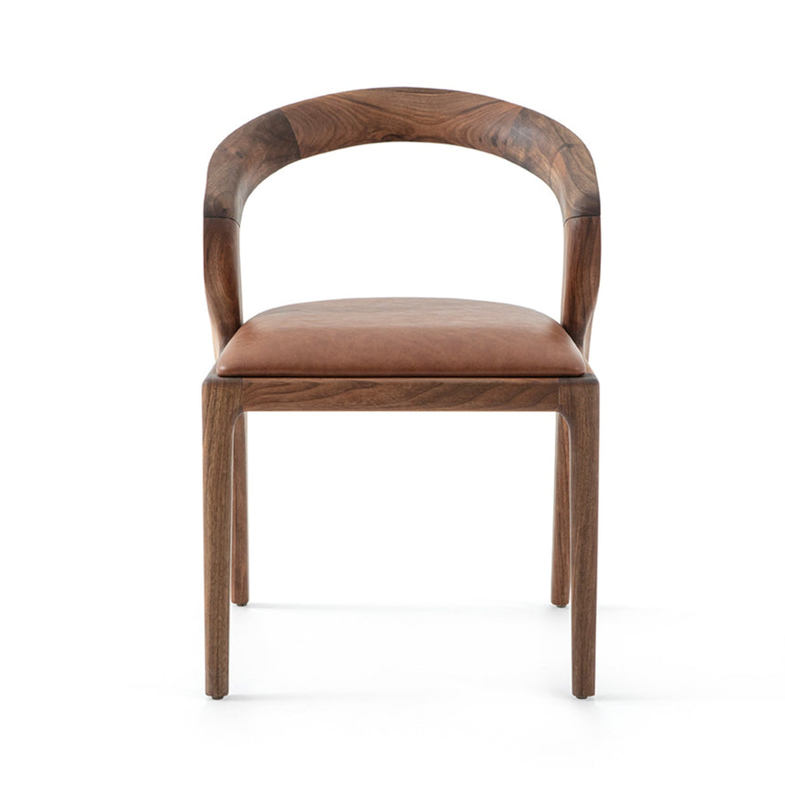 Silla de restaurante Isla, con tapizado y tinte opcionales 