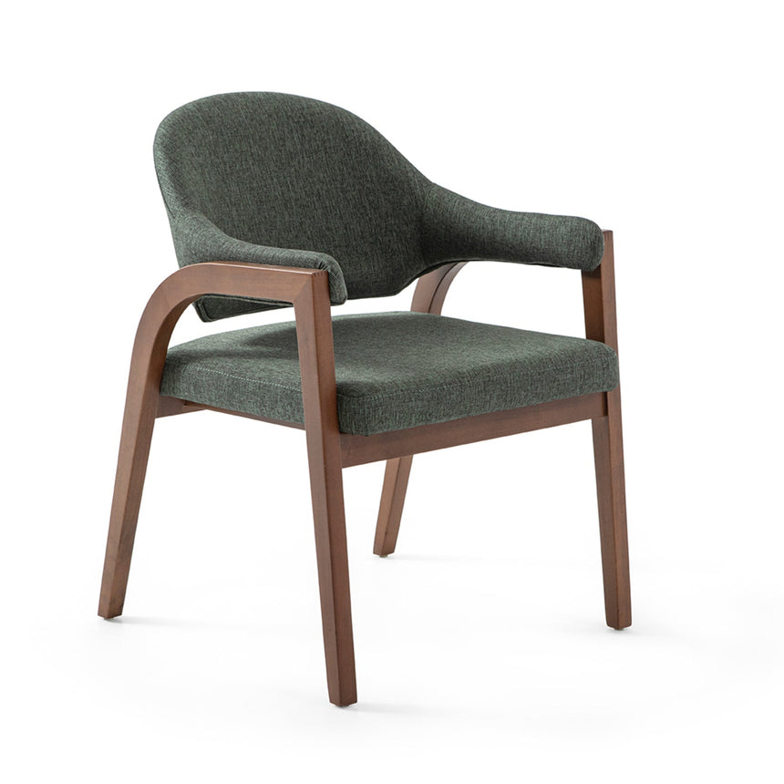 Silla de restaurante Nizza, con tapizado y tinte opcionales