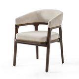 Silla de restaurante Sophia, con tapizado y tinte opcionales. 