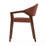 Connor trend éttermi szék, választható kárpitozással, pácolással