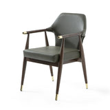 Silla de restaurante California, con tapizado y tinte opcionales.