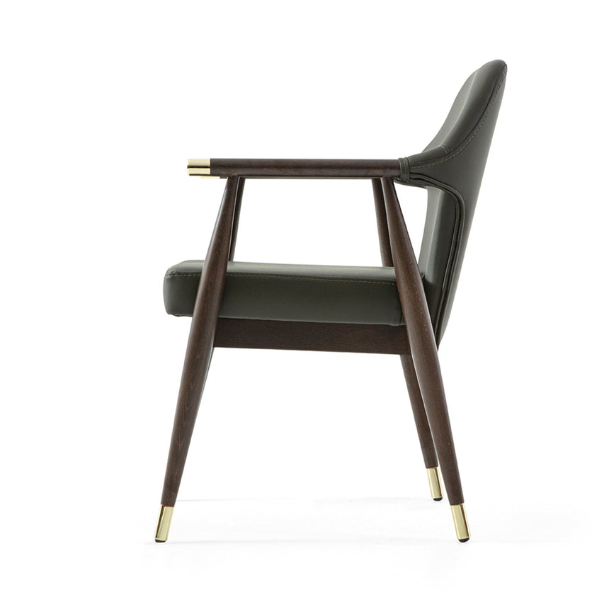 Silla de restaurante California, con tapizado y tinte opcionales.