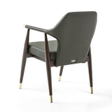 Silla de restaurante California, con tapizado y tinte opcionales.