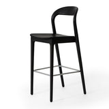 Taburete de bar-restaurante Sam, con tapizado opcional