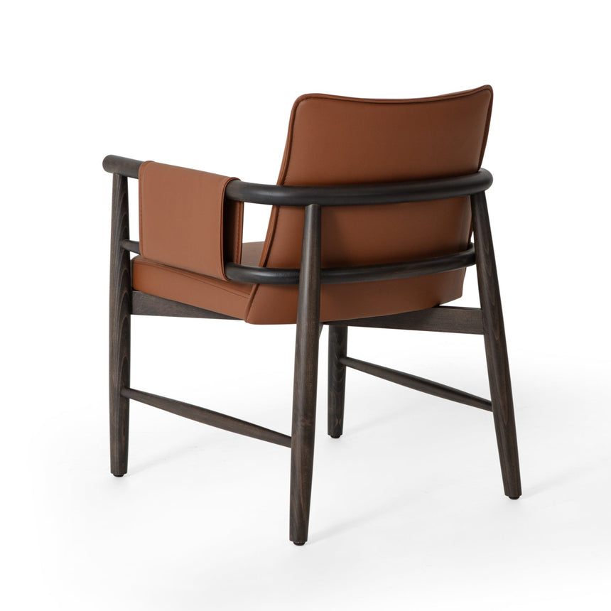 Roy éttermi szék, választható kárpitozással, pácolással