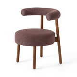 Silla de restaurante Tom, con tapizado y tinte opcionales.