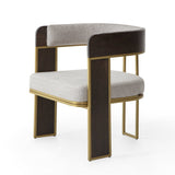 Silla de restaurante Nino, con tapizado opcional