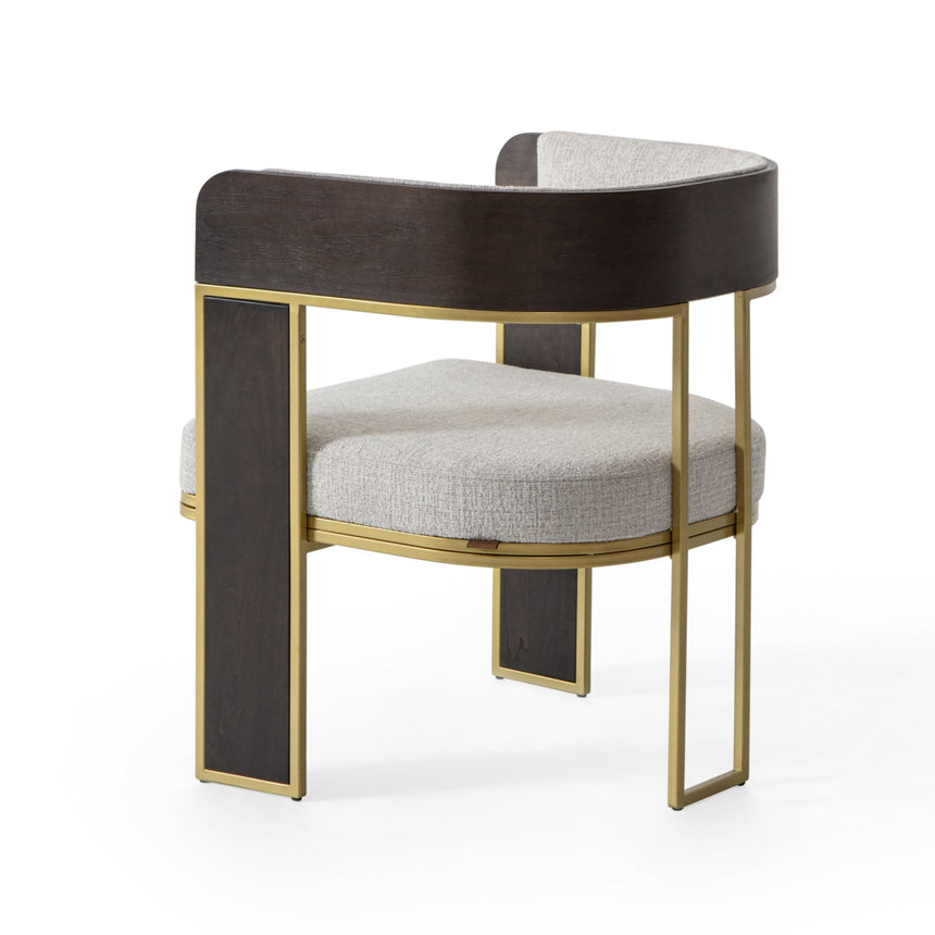 Silla de restaurante Nino, con tapizado opcional