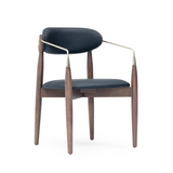 Silla Marta, con tapizado y tinte opcional