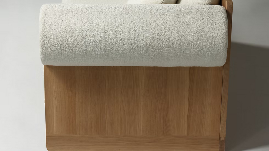 Sofá Derby de roble macizo