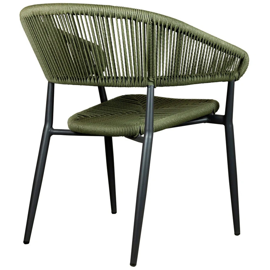 Jacco kültéri szék, zöld színben