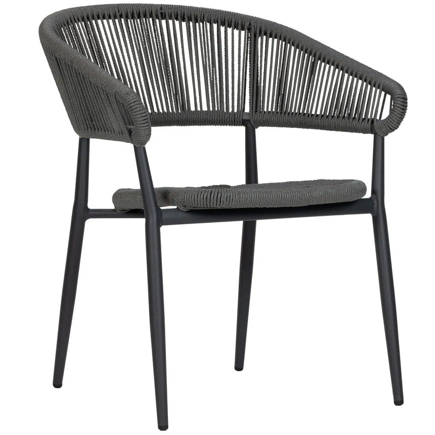 Jacco kültéri szék, szürke színben