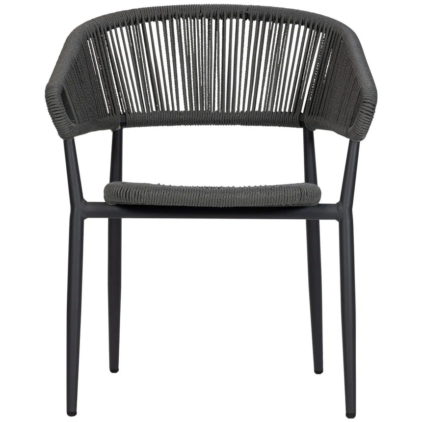 Jacco kültéri szék, szürke színben