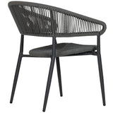 Jacco kültéri szék, szürke színben