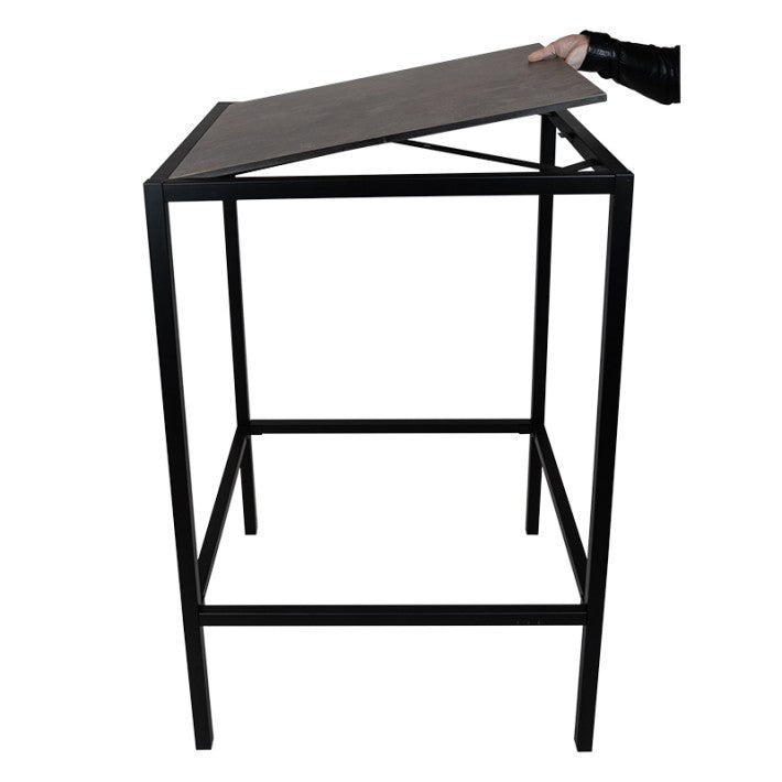 Estructura de mesa de bar para exterior ENFIBER 75x75 cm