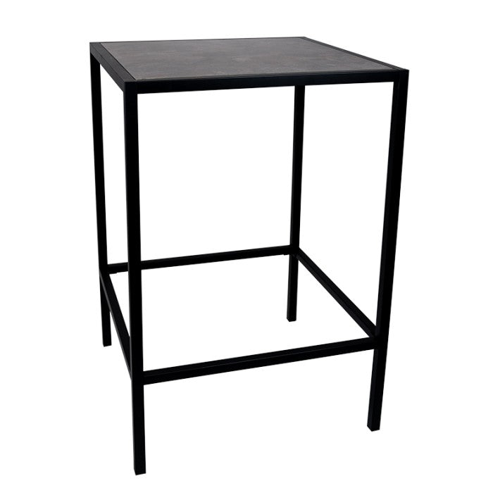 Estructura de mesa de bar para exterior ENFIBER 75x75 cm