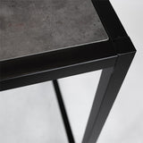 Estructura de mesa de bar para exterior ENFIBER 75x75 cm