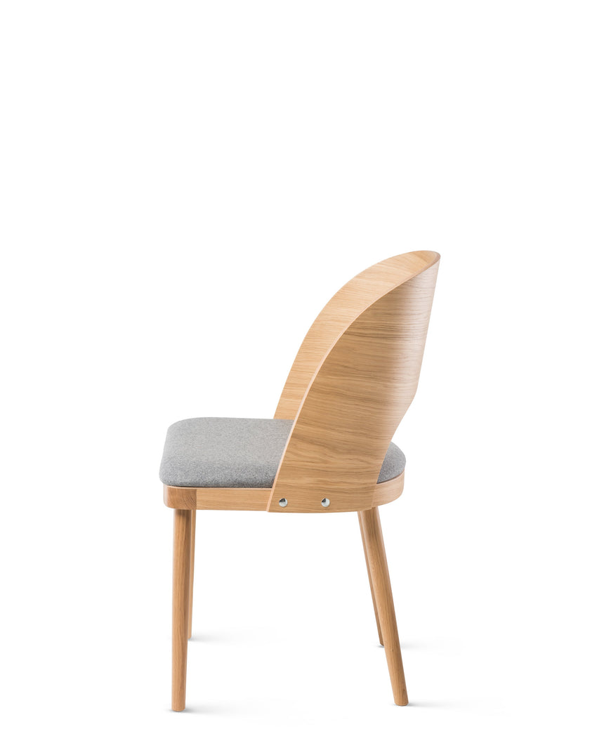 Silla de restaurante de madera A-1411