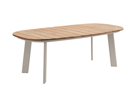 Conjunto de comedor de jardín Higold Aio de 6 plazas - Taupe