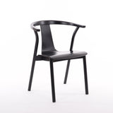 Silla de restaurante Arres - con tapizado/tinte opcional 