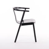 Silla de restaurante Arres - con tapizado/tinte opcional 