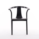 Silla de restaurante Arres - con tapizado/tinte opcional 