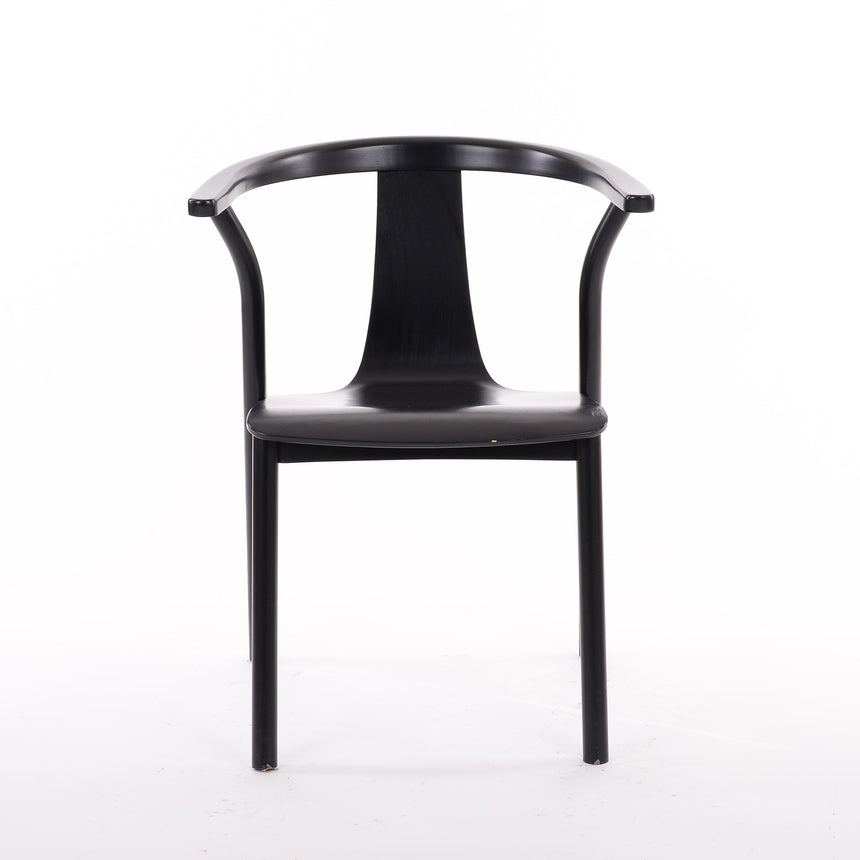 Silla de restaurante Arres - con tapizado/tinte opcional 