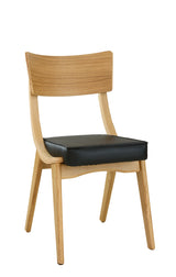 Silla de comedor Ben V - tapizado/tinte opcional 