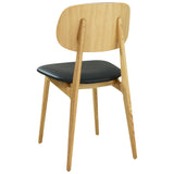 Silla de restaurante Bunny P - con tapizado/tinte opcional 