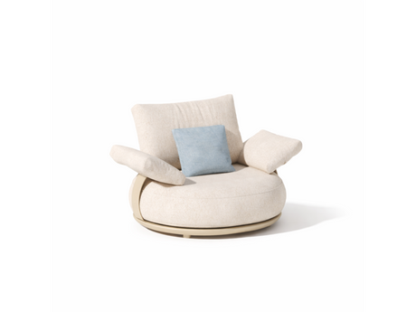 Conjunto de sofás de jardín de 4 plazas Higold Calla