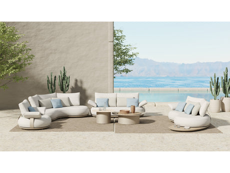 Conjunto de sofás de jardín Higold Calla de 7 plazas