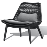 Conjunto de jardín Grattoni Como para 4 personas, antracita